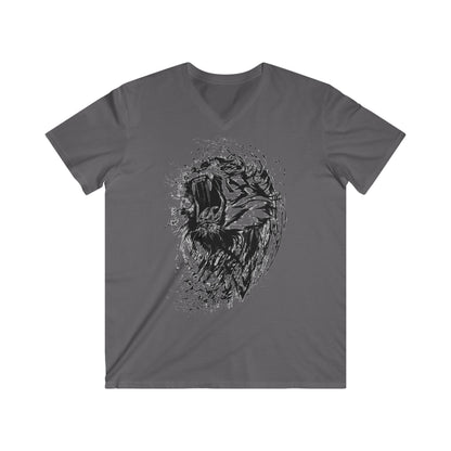 Custom Fitted V-Neck Short Sleeve Tee