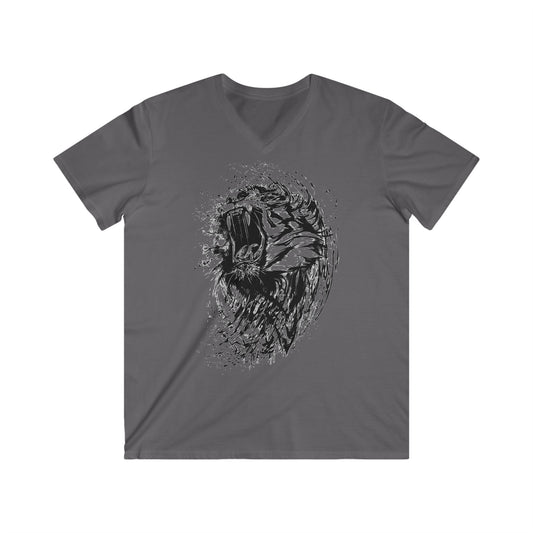 Custom Fitted V-Neck Short Sleeve Tee