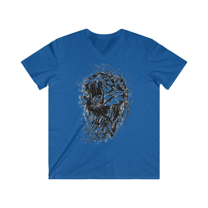 Custom Fitted V-Neck Short Sleeve Tee