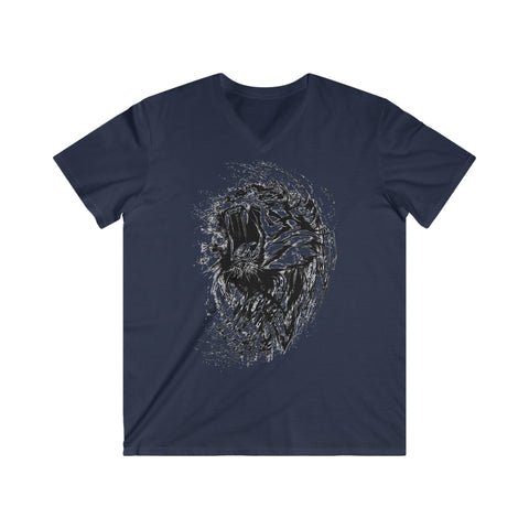 Custom Fitted V-Neck Short Sleeve Tee