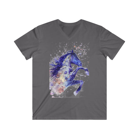 Custom Fitted V-Neck Short Sleeve Tee