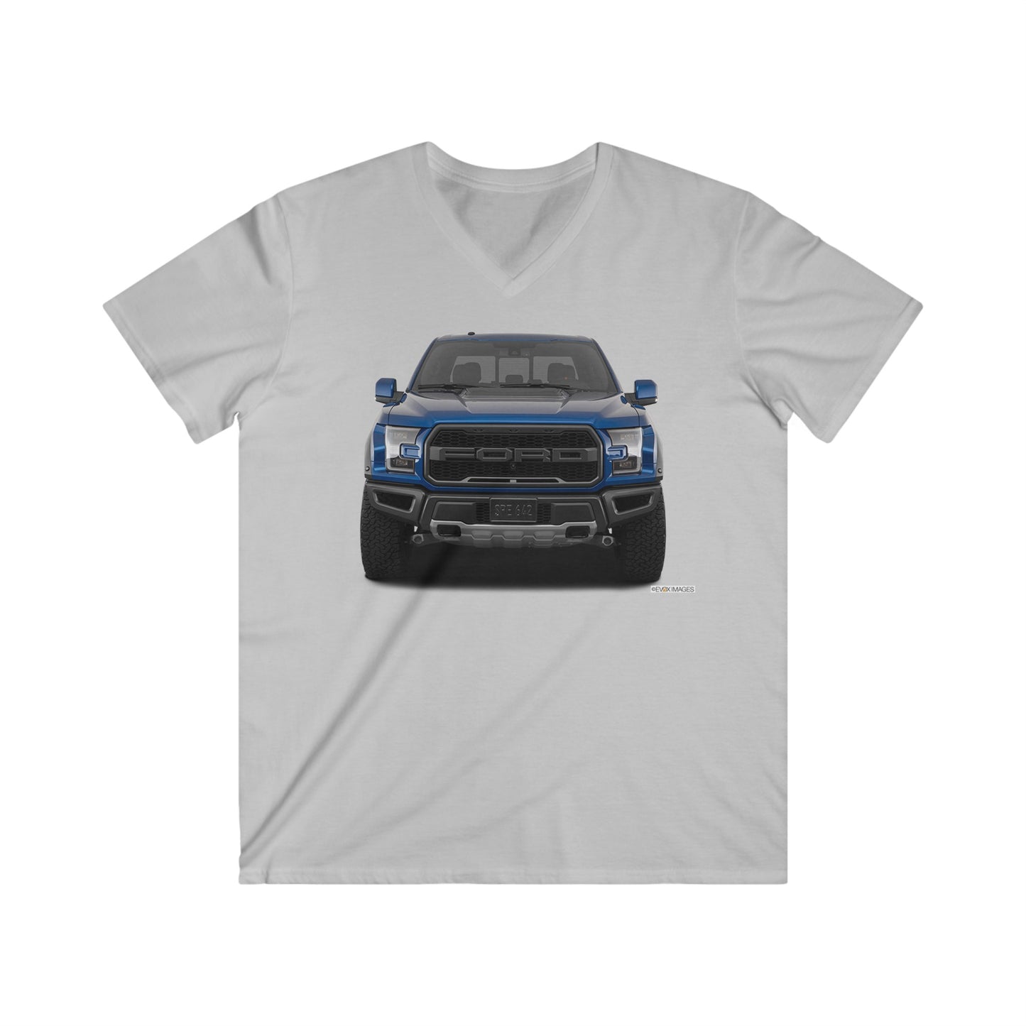 Ford Fitted V-Neck Short Sleeve Tee