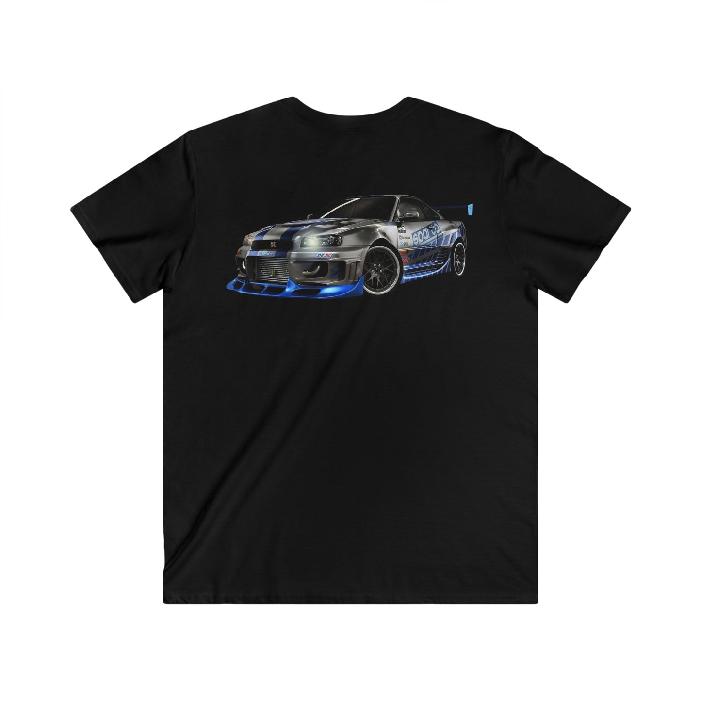 Nissan Fitted V-Neck Short Sleeve Tee