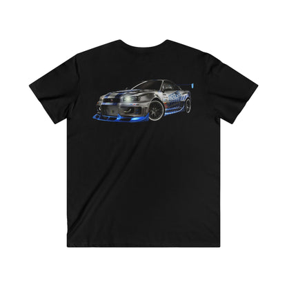 Nissan Fitted V-Neck Short Sleeve Tee