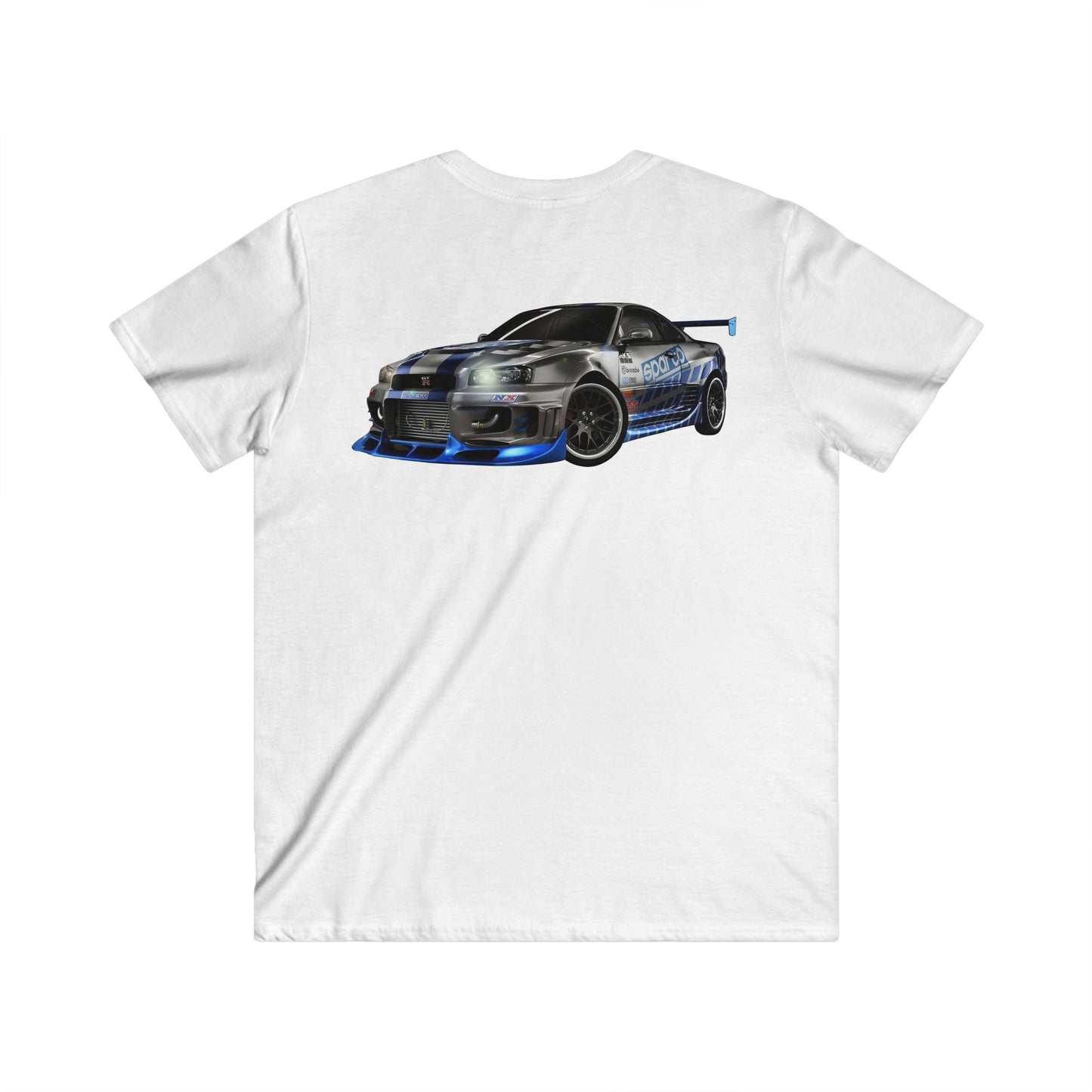 Nissan Fitted V-Neck Short Sleeve Tee