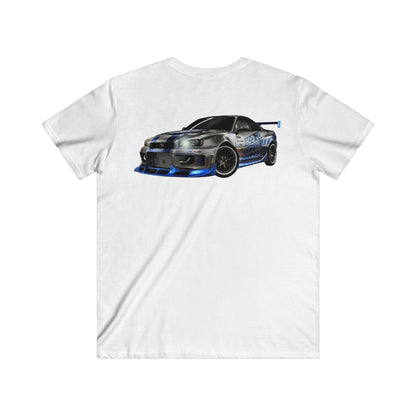 Nissan Fitted V-Neck Short Sleeve Tee