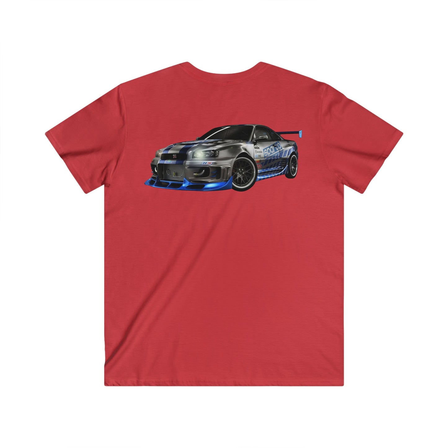 Nissan Fitted V-Neck Short Sleeve Tee
