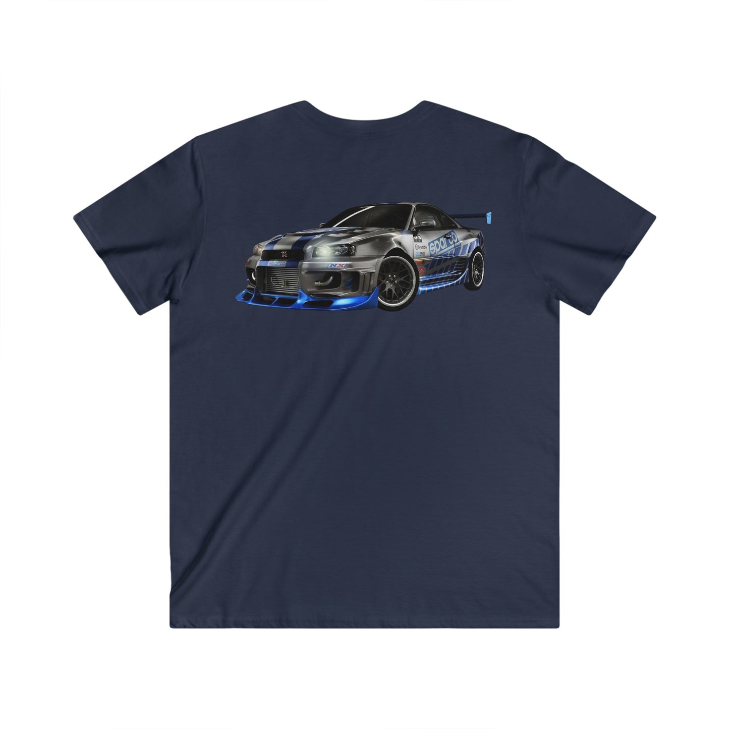 Nissan Fitted V-Neck Short Sleeve Tee