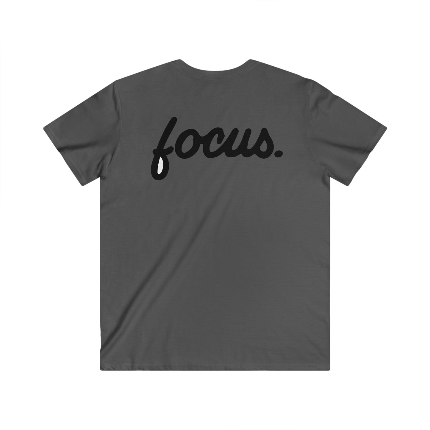 Custom Fitted V-Neck Short Sleeve Tee