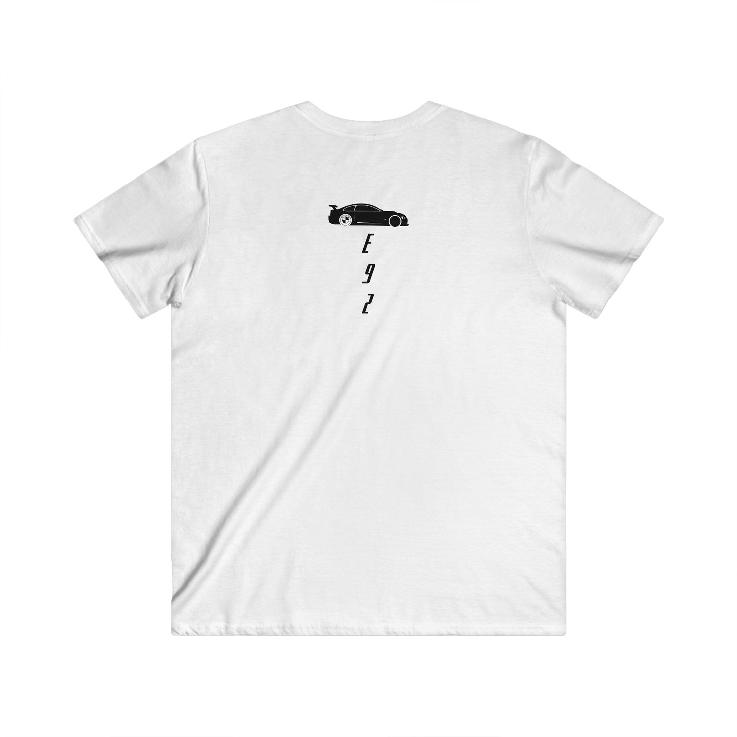 Men's Fitted V-Neck Short Sleeve Tee