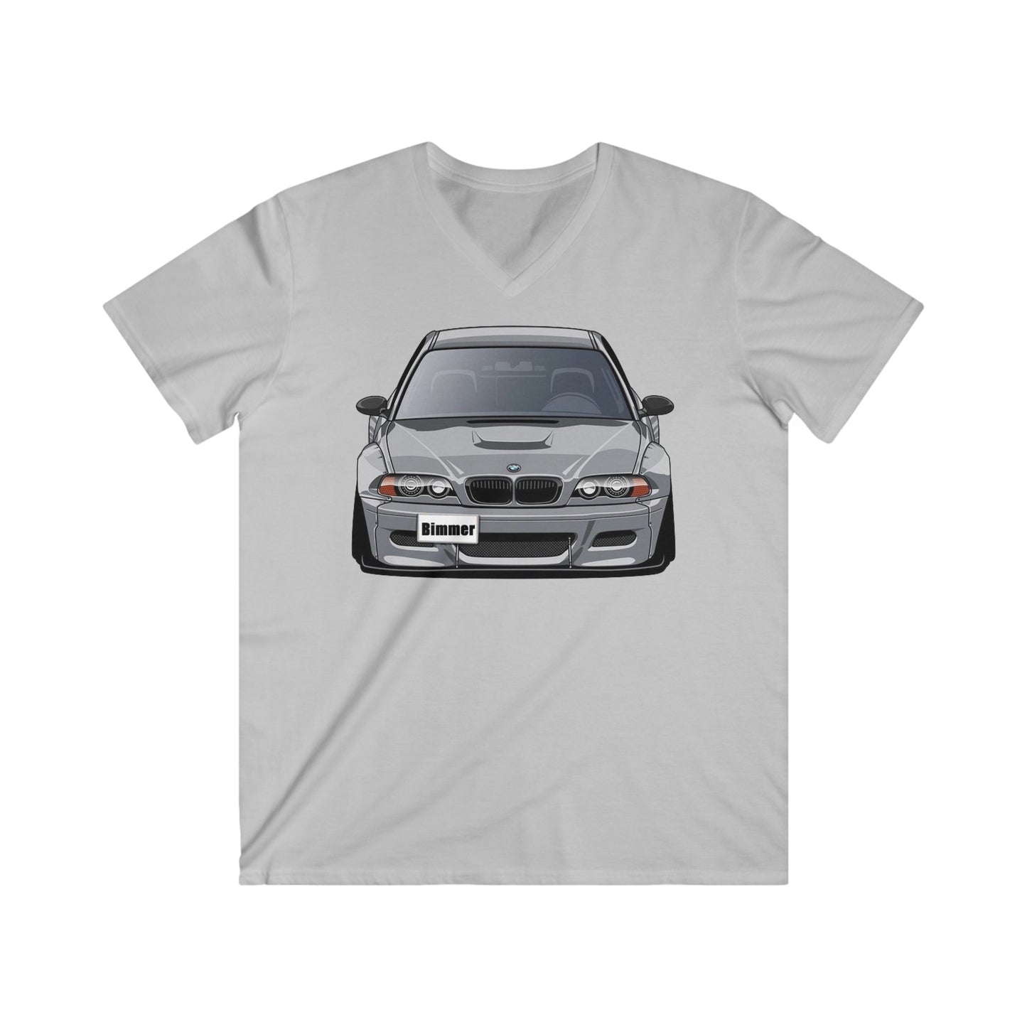 BMW Fitted V-Neck Short Sleeve Tee
