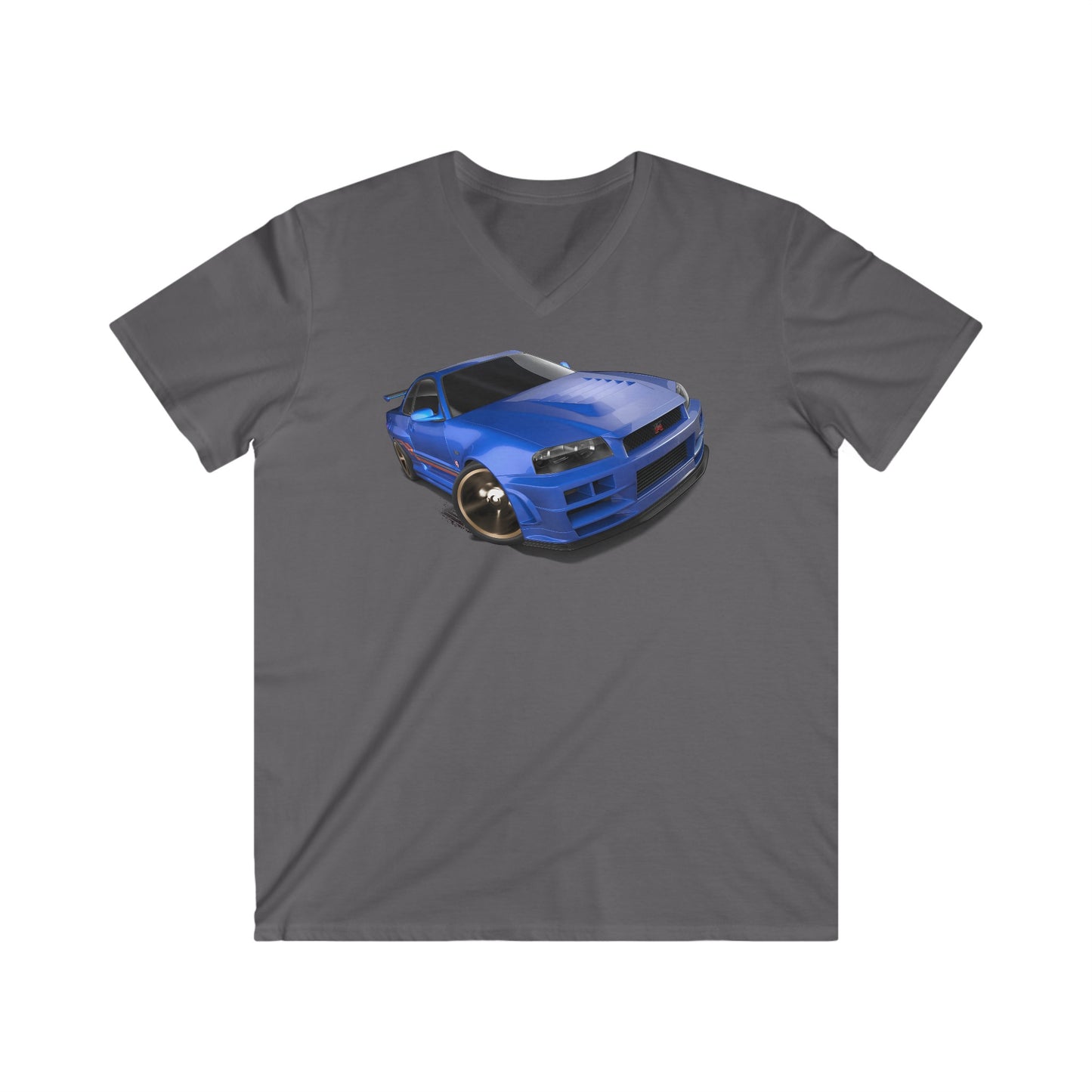 Nissan  Fitted V-Neck Short Sleeve Tee
