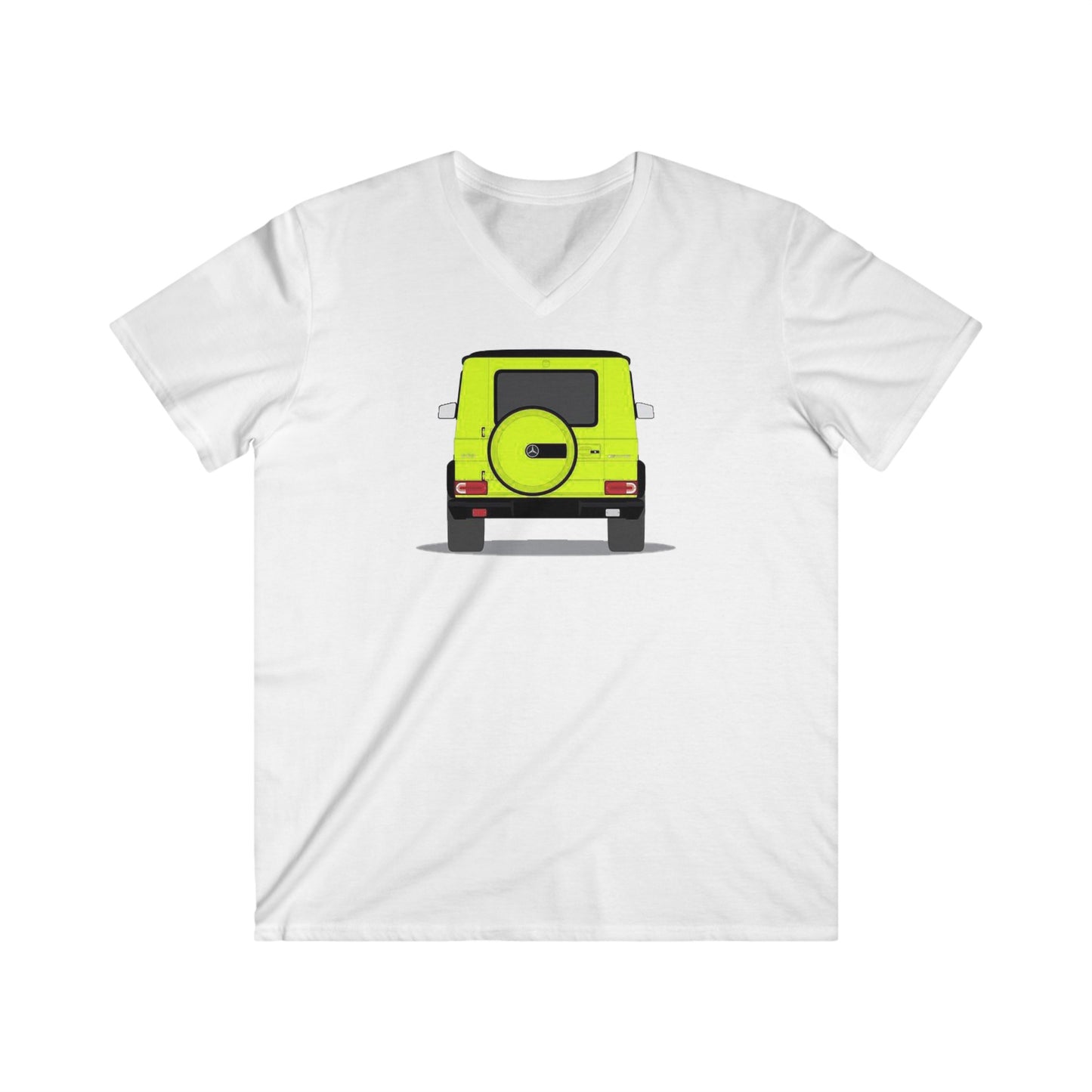 Mercedes Fitted V-Neck Short Sleeve Tee