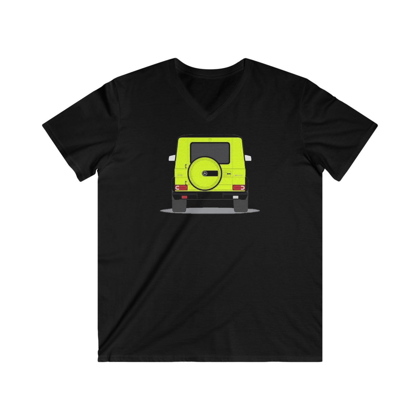 Mercedes Fitted V-Neck Short Sleeve Tee