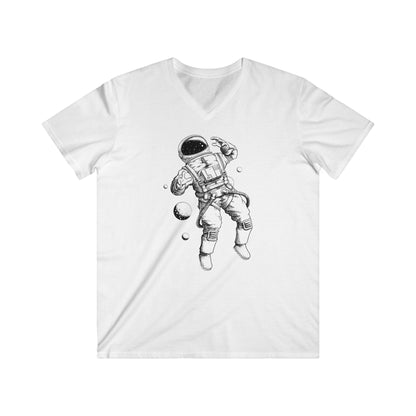 Custom Fitted V-Neck Short Sleeve Tee