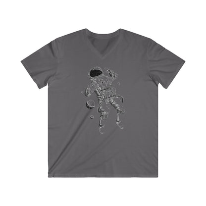 Custom Fitted V-Neck Short Sleeve Tee