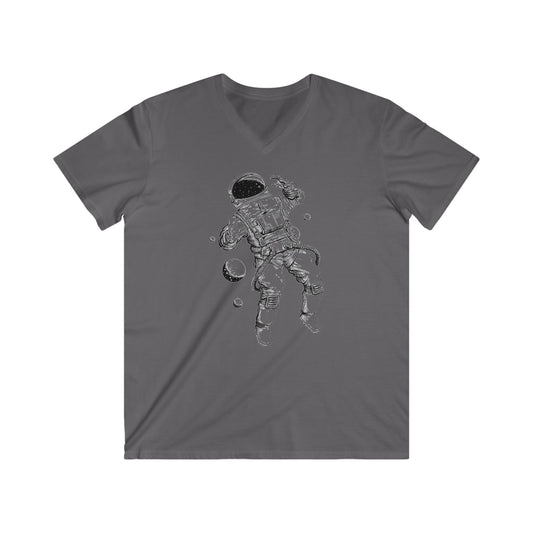 Custom Fitted V-Neck Short Sleeve Tee