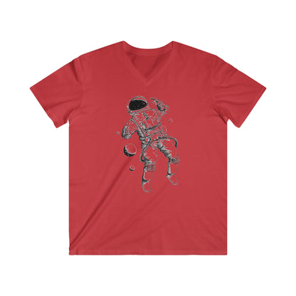 Custom Fitted V-Neck Short Sleeve Tee