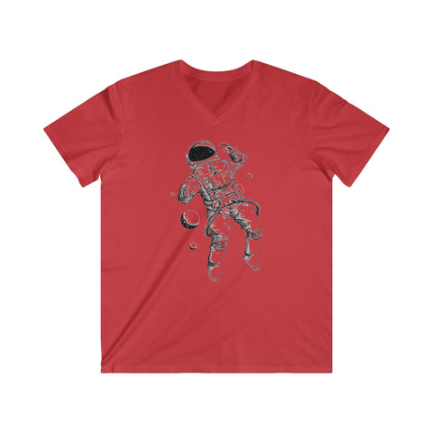 Custom Fitted V-Neck Short Sleeve Tee