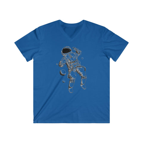 Custom Fitted V-Neck Short Sleeve Tee