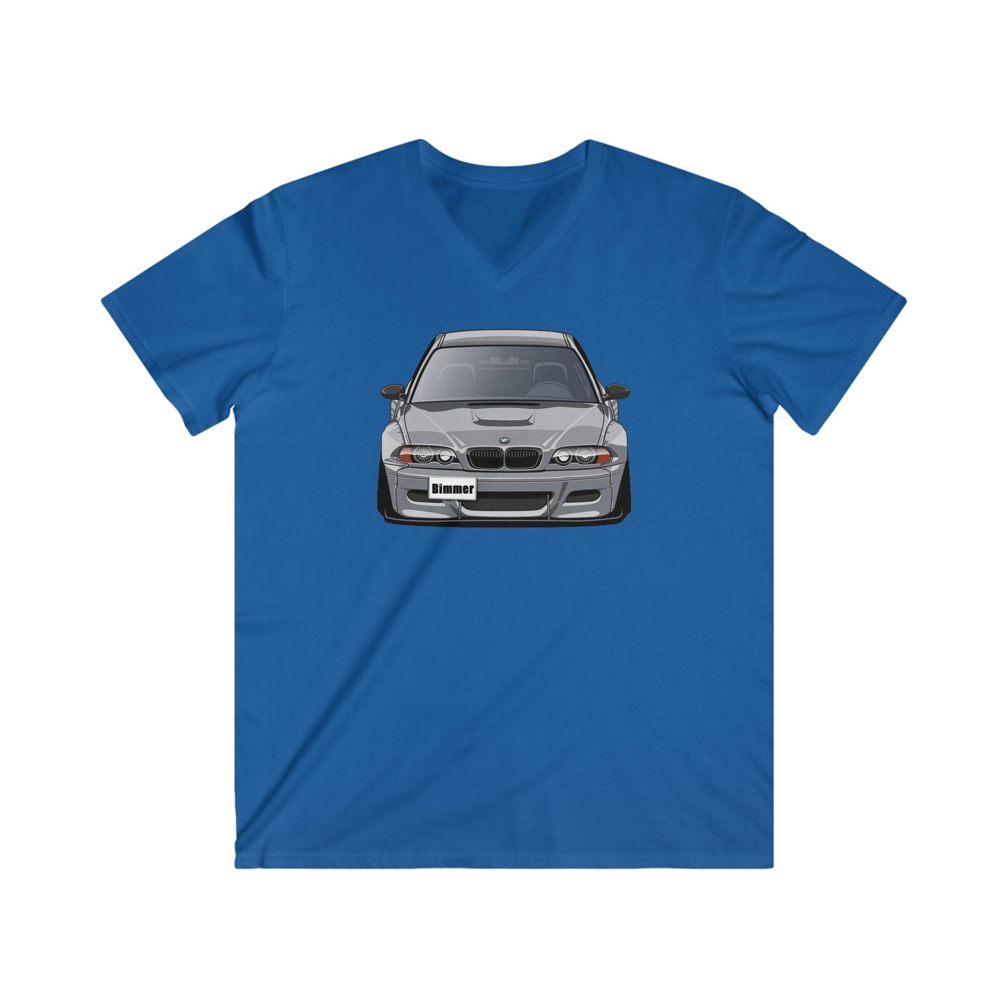BMW Fitted V-Neck Short Sleeve Tee