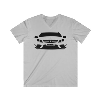 Mercedes Fitted V-Neck Short Sleeve Tee