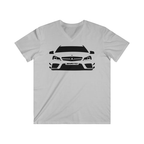 Mercedes Fitted V-Neck Short Sleeve Tee