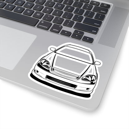 Honda Civic Kiss-Cut Stickers