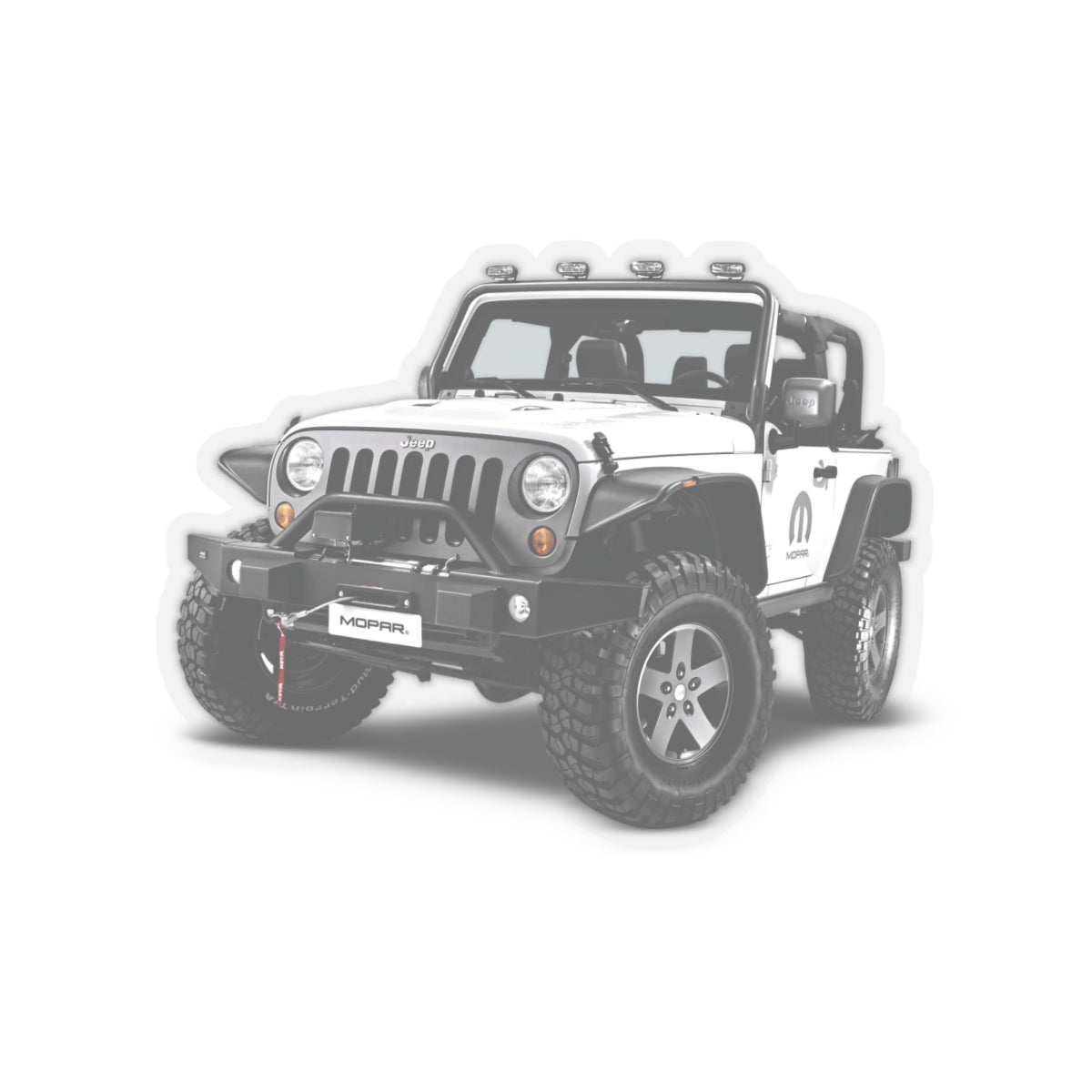 Jeep Kiss-Cut Stickers