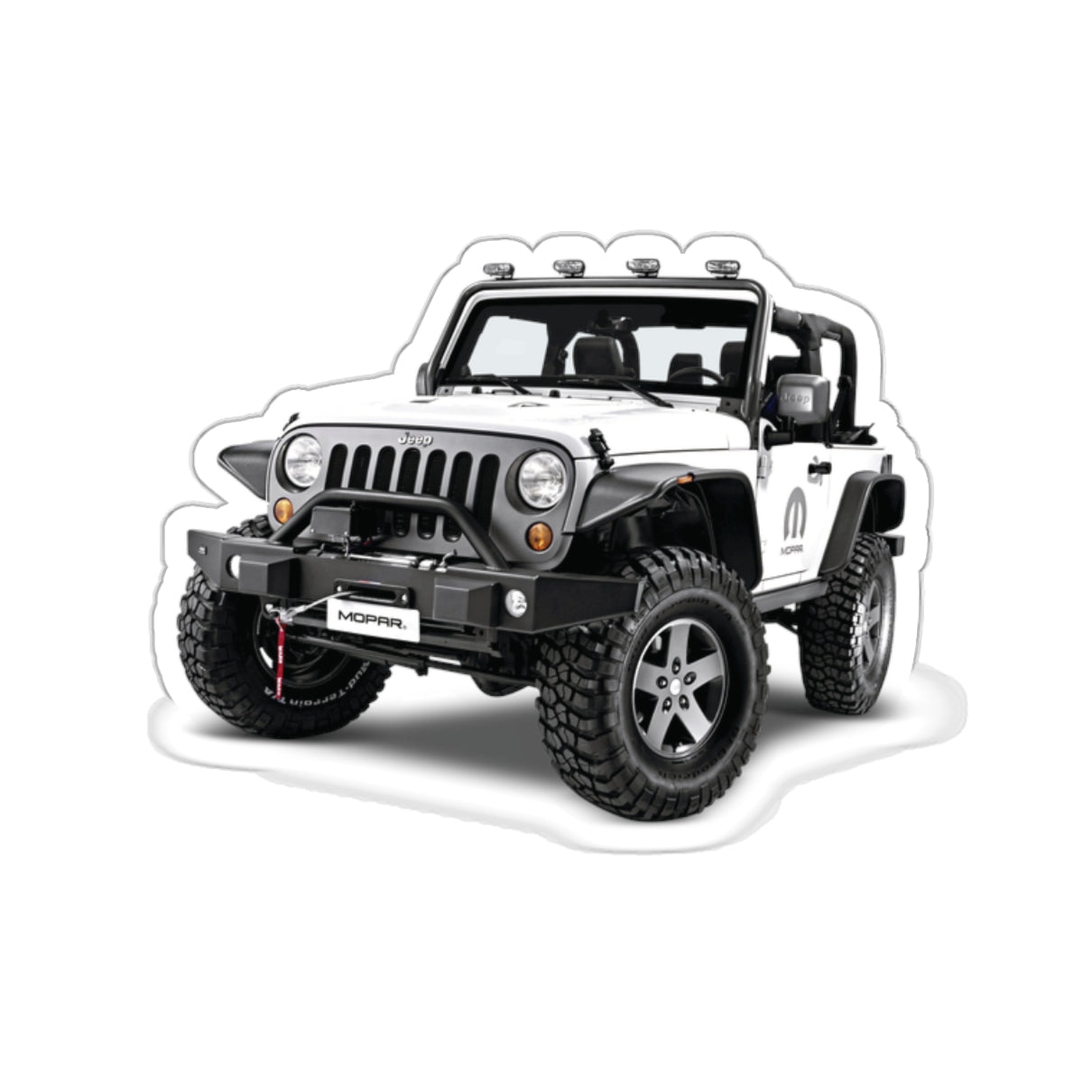 Jeep Kiss-Cut Stickers