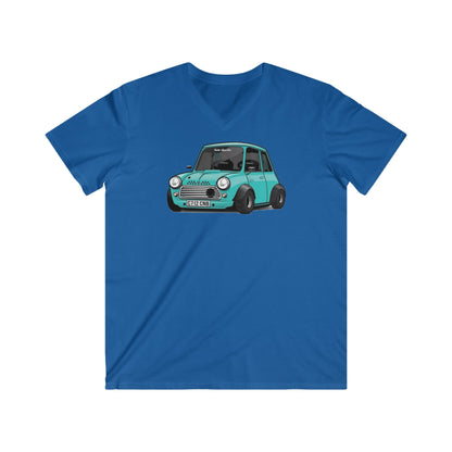Mini Fitted V-Neck Short Sleeve Tee