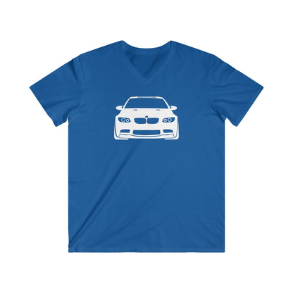 Fitted V-Neck Short Sleeve Tee