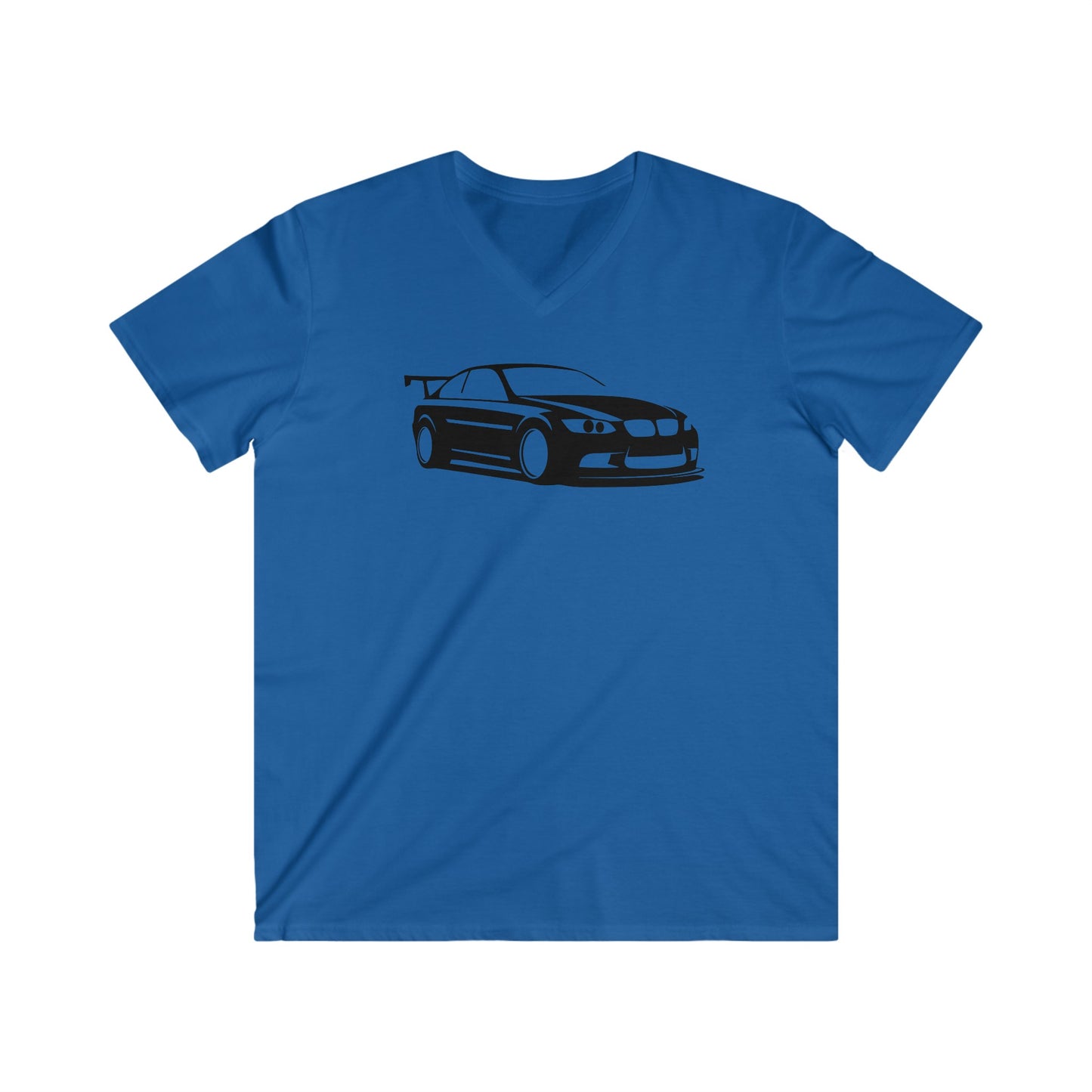 Men's Fitted V-Neck Short Sleeve Tee