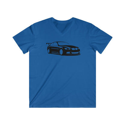 Men's Fitted V-Neck Short Sleeve Tee