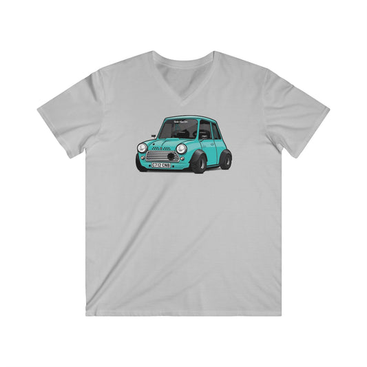 Mini Fitted V-Neck Short Sleeve Tee
