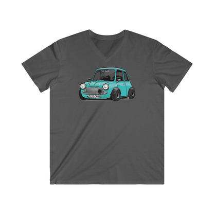 Mini Fitted V-Neck Short Sleeve Tee