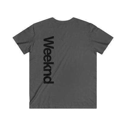 Custom Fitted V-Neck Short Sleeve Tee