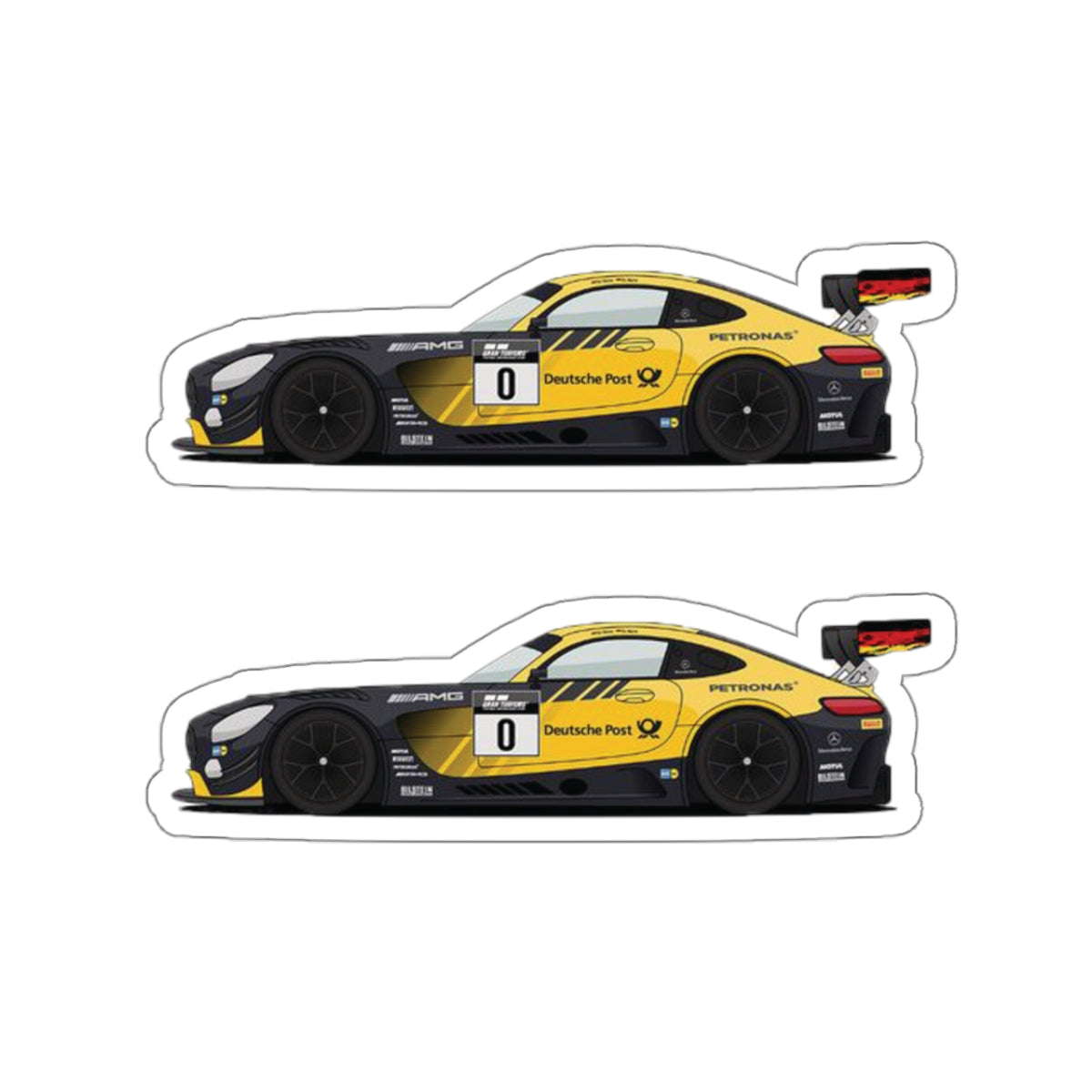 Mercedes Kiss-Cut Stickers