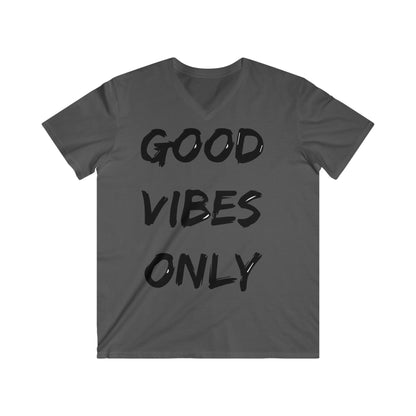 Custom Fitted V-Neck Short Sleeve Tee