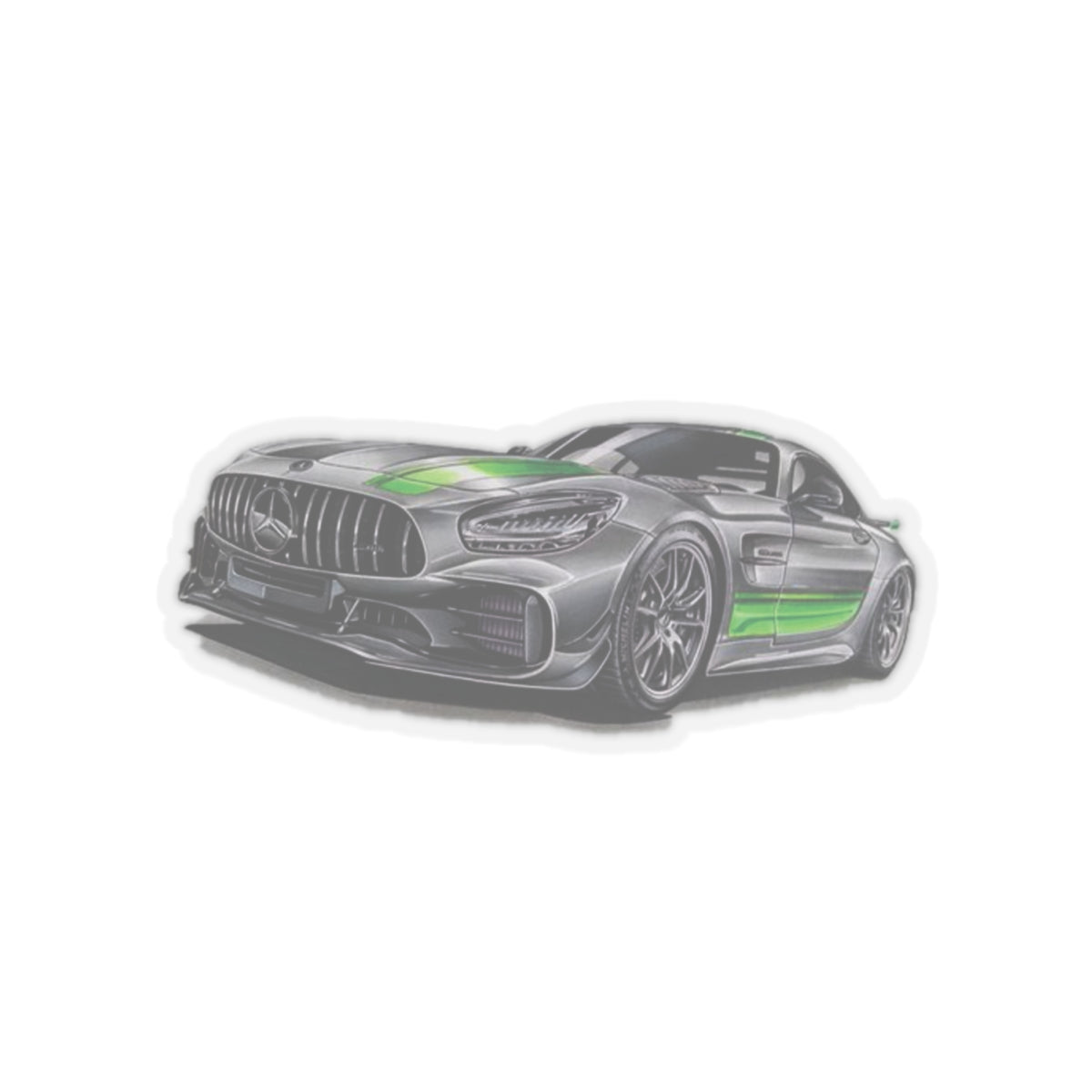 Mercedes Kiss-Cut Stickers