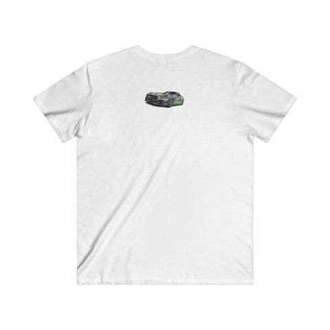Mercedes Fitted V-Neck Short Sleeve Tee