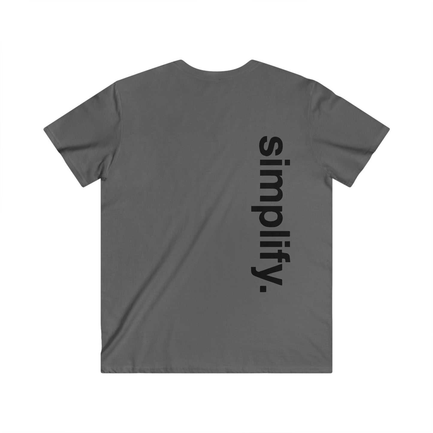 Custom Fitted V-Neck Short Sleeve Tee