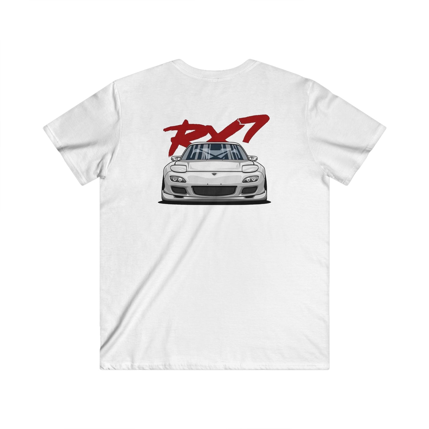 Mazda Fitted V-Neck Short Sleeve Tee