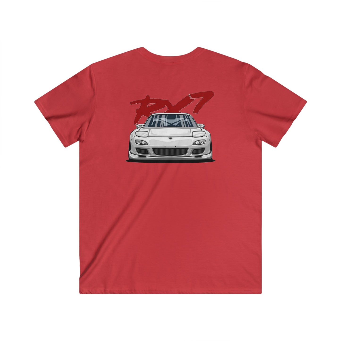 Mazda Fitted V-Neck Short Sleeve Tee