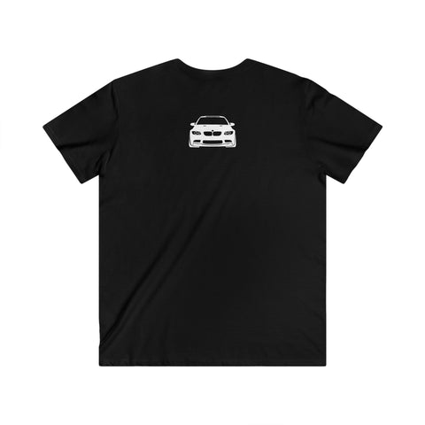 Fitted V-Neck Short Sleeve Tee