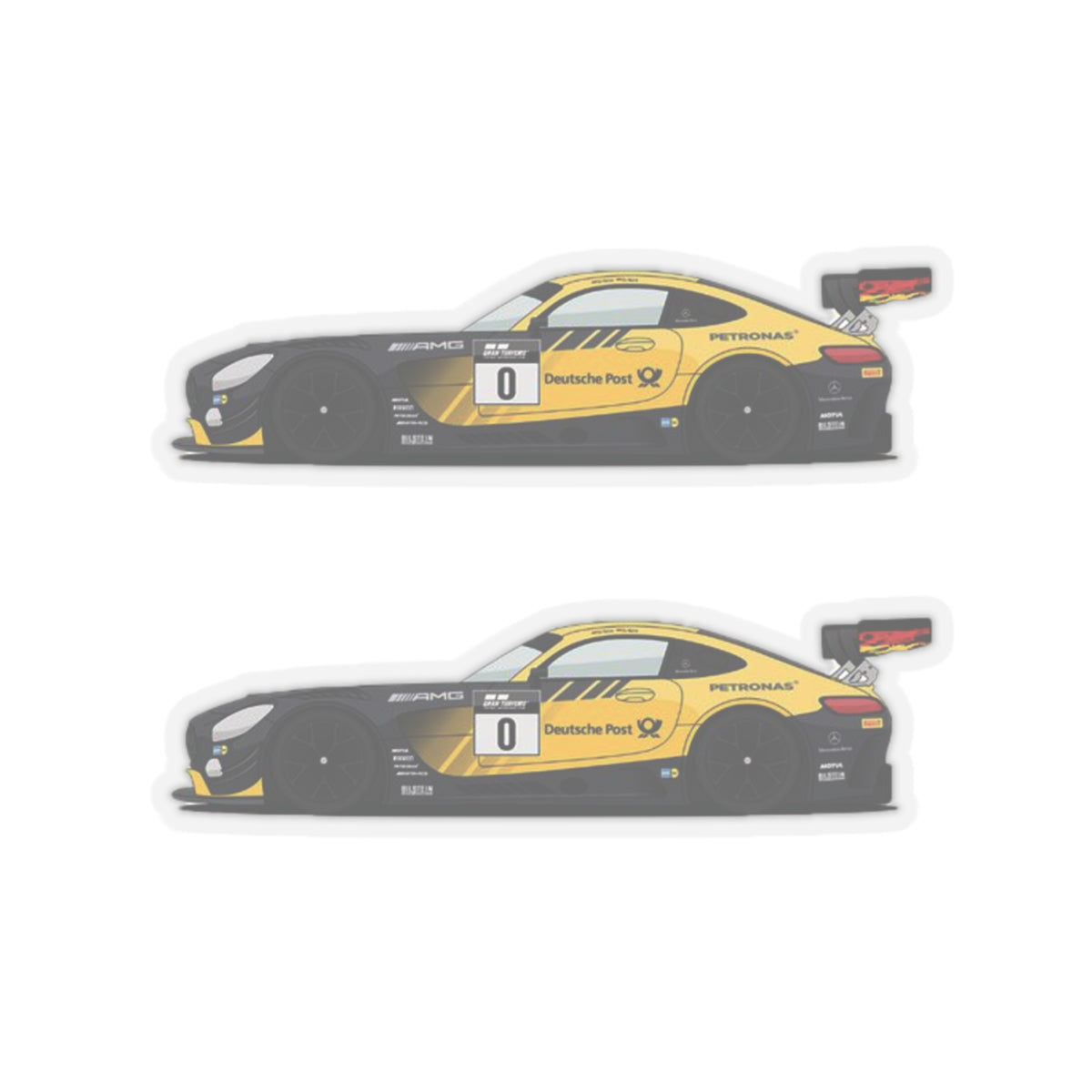 Mercedes Kiss-Cut Stickers