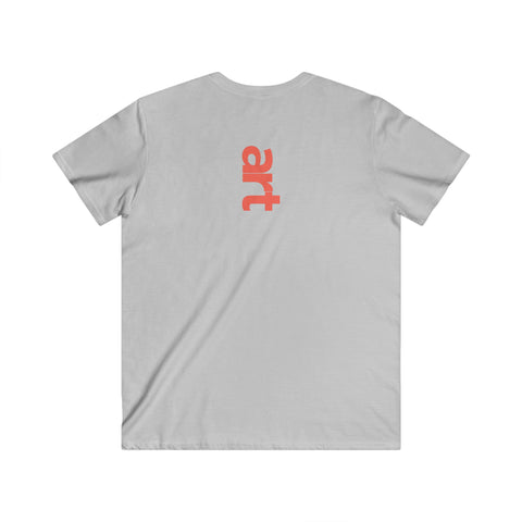 Custom Fitted V-Neck Short Sleeve Tee