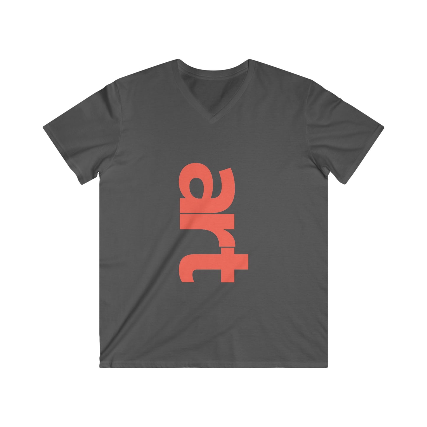 Custom Fitted V-Neck Short Sleeve Tee
