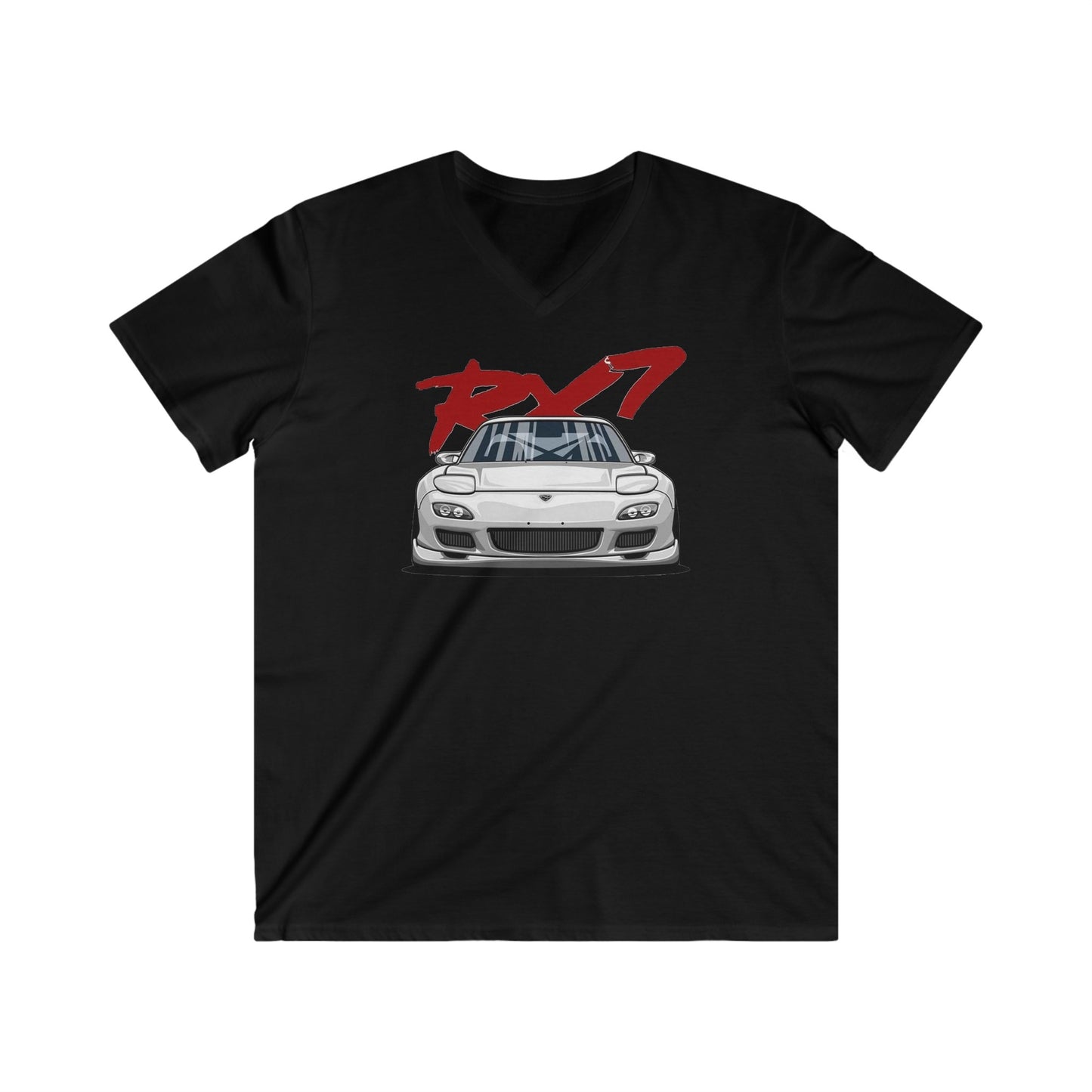 Mazda Fitted V-Neck Short Sleeve Tee