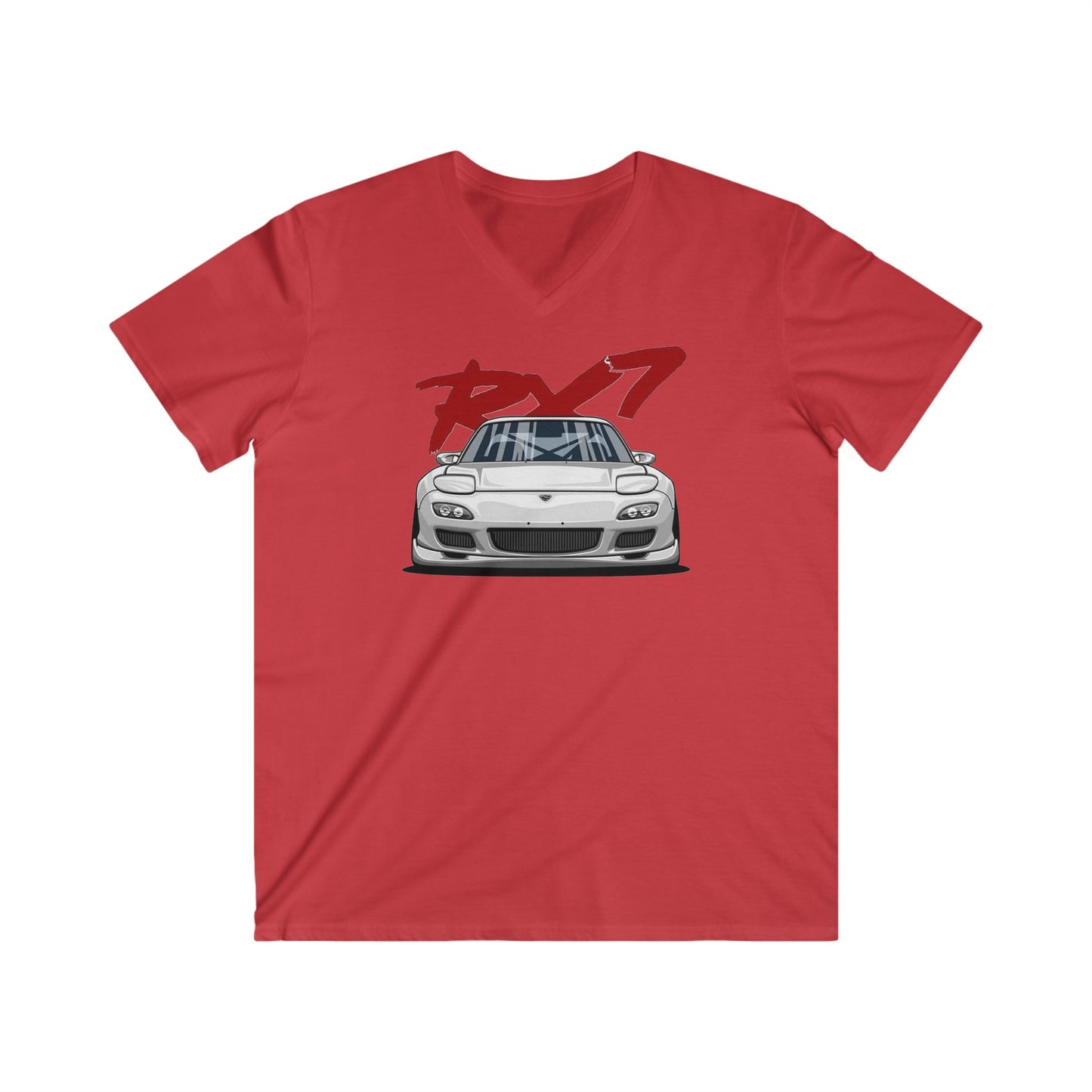 Mazda Fitted V-Neck Short Sleeve Tee